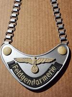 WWII German Feldgendarmerie Gorget